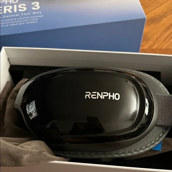 Renpho Eyeris 3 - Eye Massager with Heat and Vibration - Black - Picture 4 of 4